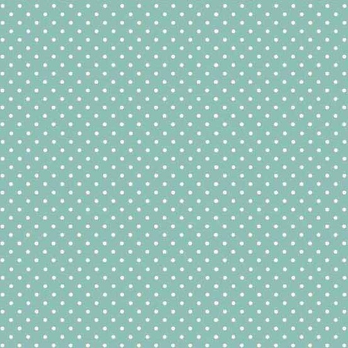 Cool Cats Mini Spots Teal