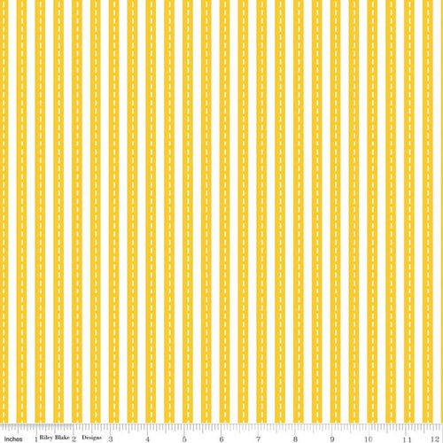 Cops and Robbers Lanes Stripe Yellow