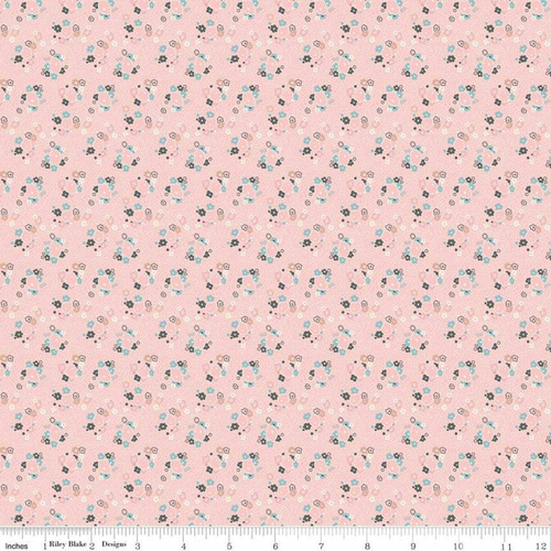 Fabric Remnant -Abbie Daisy 51cm