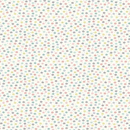 Daisy Floral White