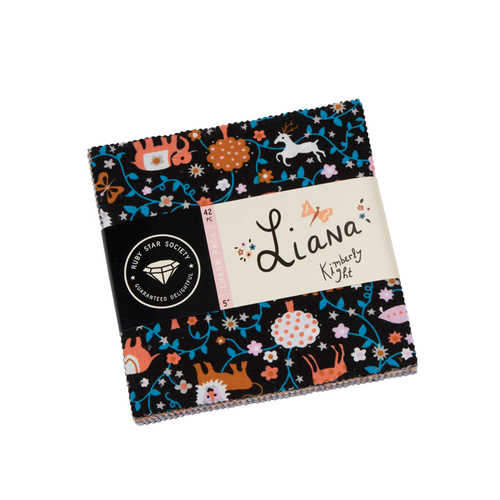 Moda Liana and Grid 5" Charm Squares