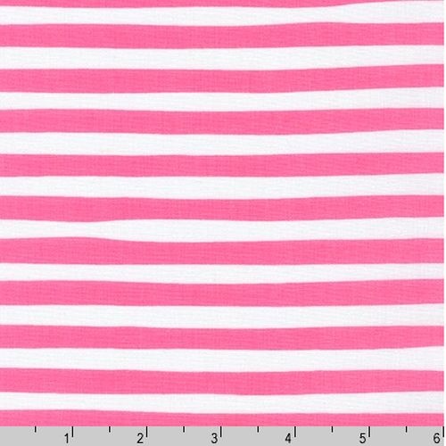 Magical Rainbow Unicorns Stripe Pink