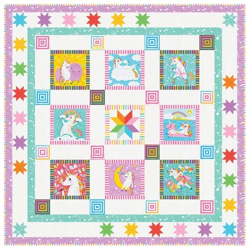 Magical Rainbow Quilt Kit