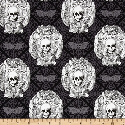 Goth Skulls and Bats