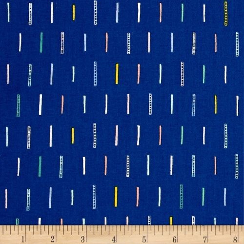 Geometric Sticks Blue