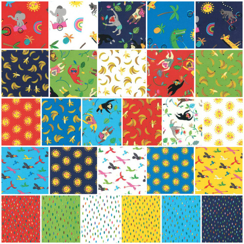 Moda Bicycle Bunch 1/2m Bundle