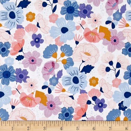 Main Floral Blue