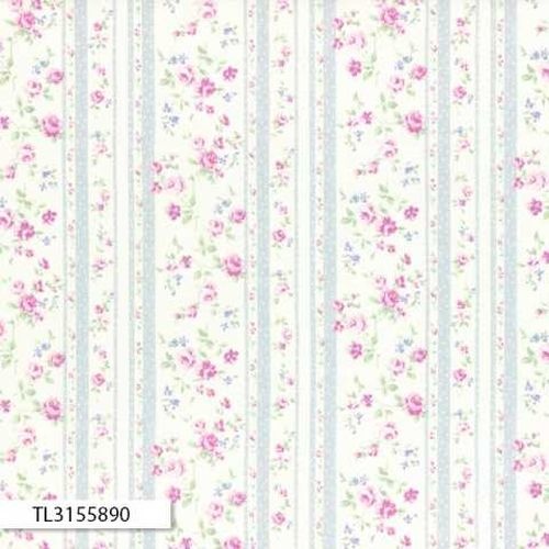 Princess Rose Stripe Grey