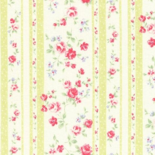Princess Rose Stripe Green