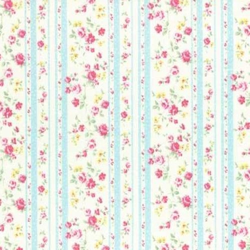 Princess Rose Stripe Blue