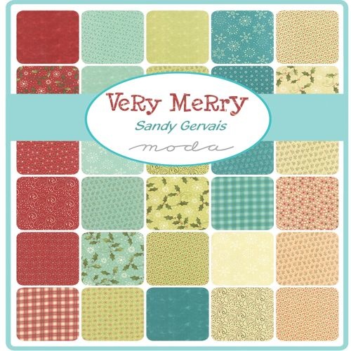 Very Merry Christmas Charm Squares