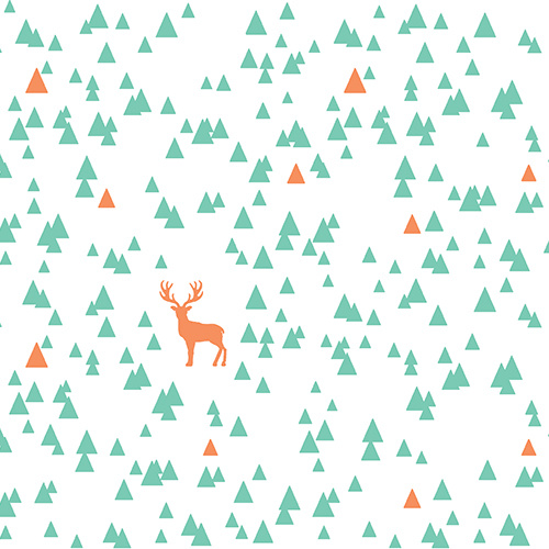 Deer Forest Knit