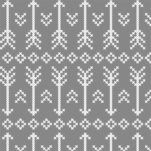 Arrows Grey Knit