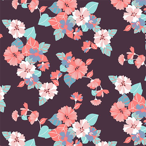 Mod Floral Knit