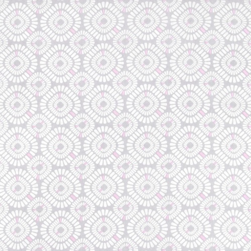 Nursery Curved Square Pink Grey