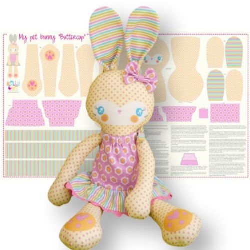 My Pet Bunny Panel Yellow