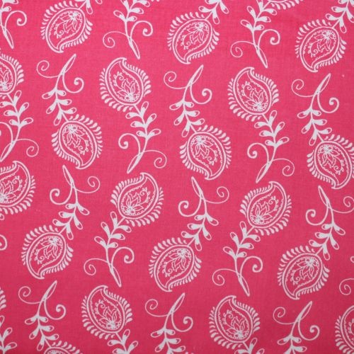 Contempo Floral Pink Per Metre
