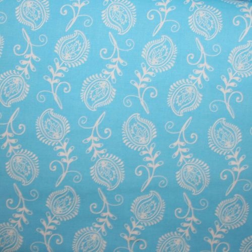 Contempo Floral Blue Per Metre