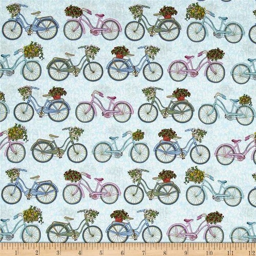 Bicycle Garden Blue