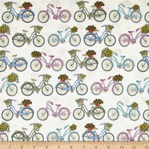 Bicycle Garden White