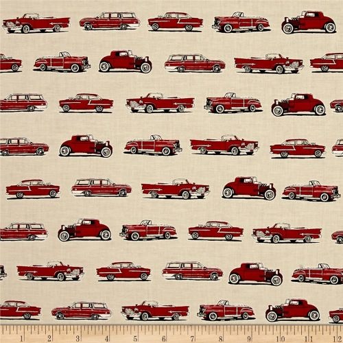 Vintage Cars Red