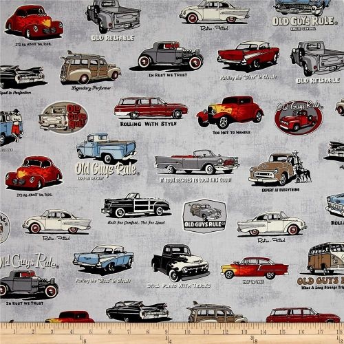 Vintage Cars Grey