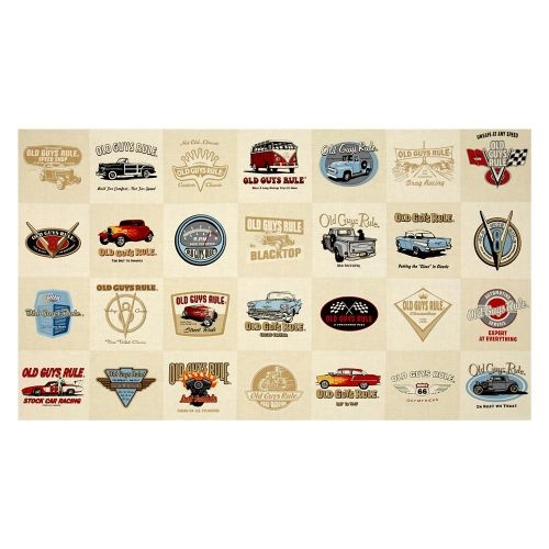 Old Guys Rule Cars Panel