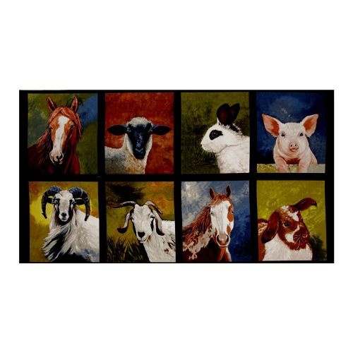 Down on the Farm Animal Panel