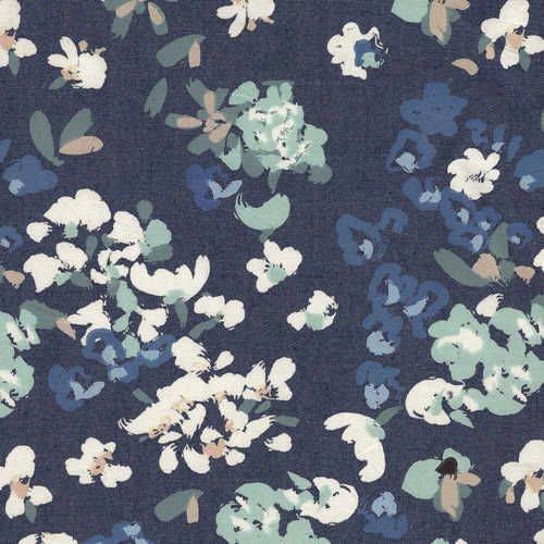 Painterly Wash Denim