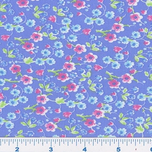 Fun Floral Daisy Periwinkle