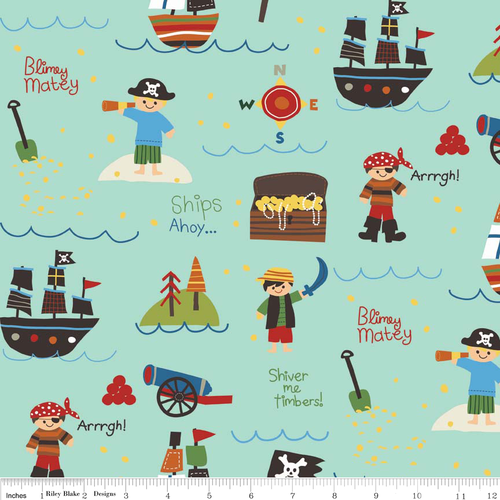 Treasure Island Teal