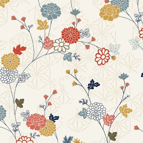 Oriental Chrysanthemum Ivory