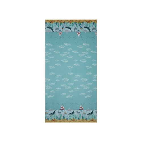 Tales of the Sea Border Panel Green