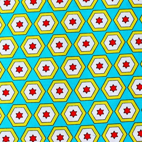 Stars Blue Red Per Metre