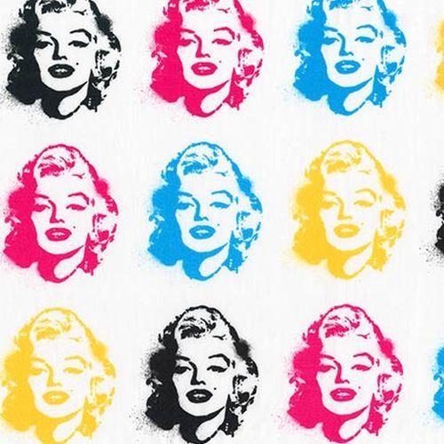 Marilyn Monroe Faces Bright