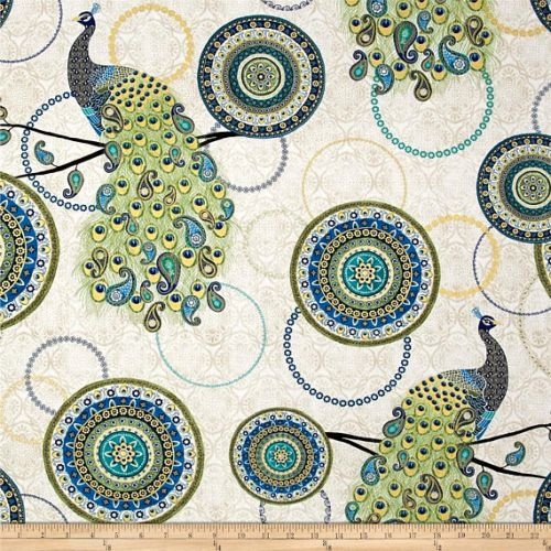 Exotic Peacocks Panel