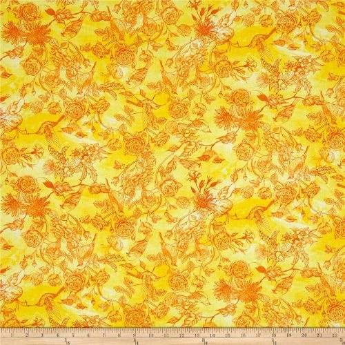 Petal Party Bird Toile