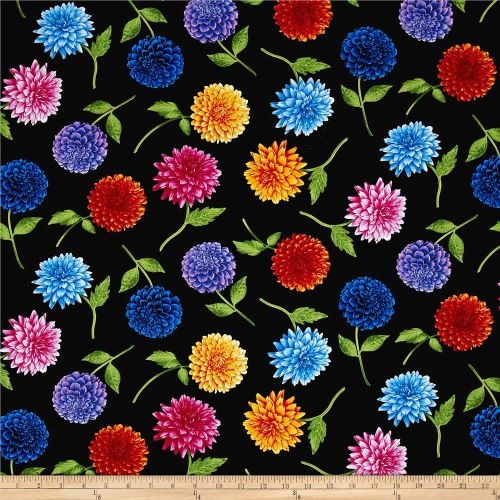 Petal Party Dahlia Black