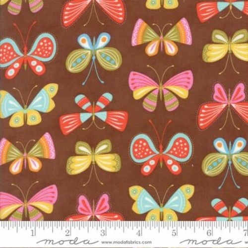 Wing and Leaf Butterfly Brown
