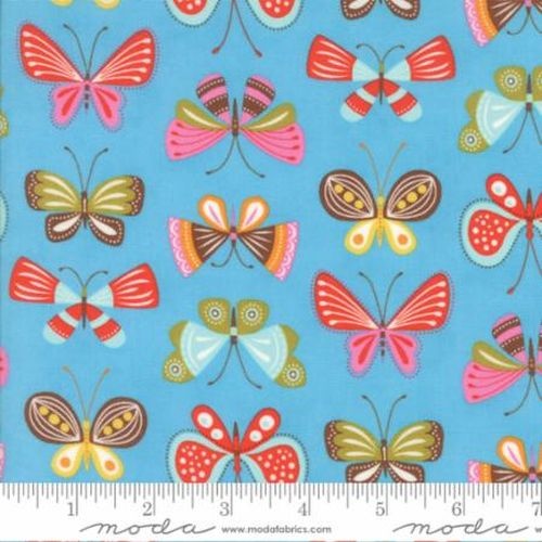 Wing and Leaf Butterfly Blue