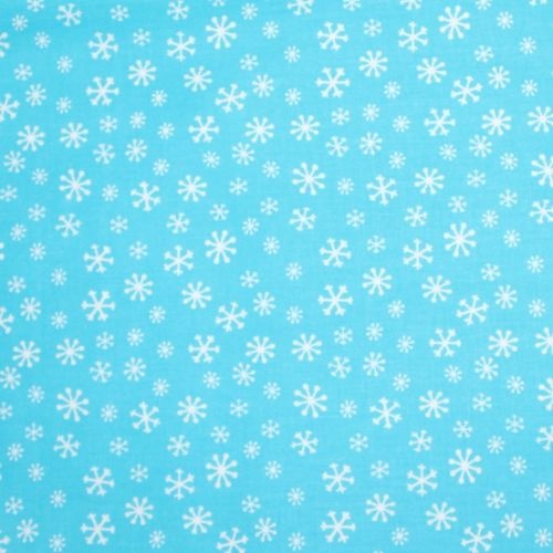 Christmas Wishes Snowflakes Blue