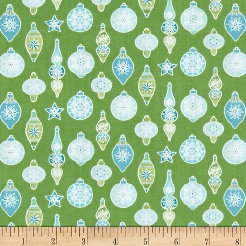 Nordic Holiday Baubles Green