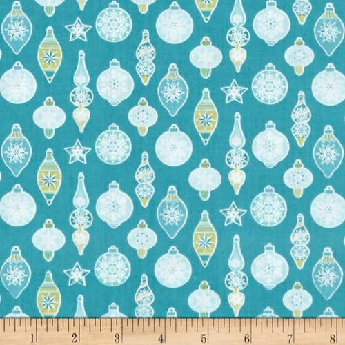 Nordic Holiday Baubles Blue