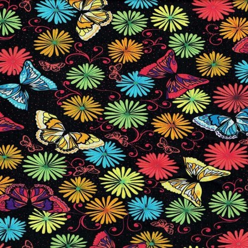Butterfly Bright Black