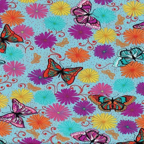 Butterfly Bright Blue