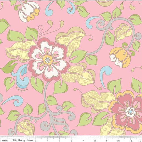Priscilla Main Floral Pink