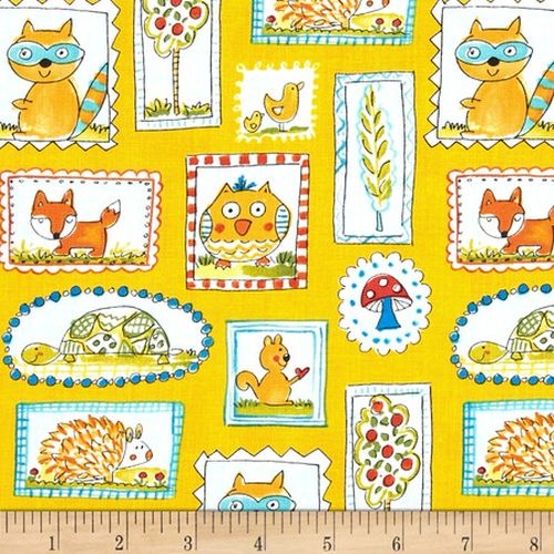 Fox Playground Frames Yellow Per Metre