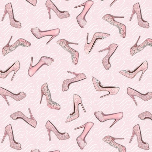 City Style High Heels Glitter Pink