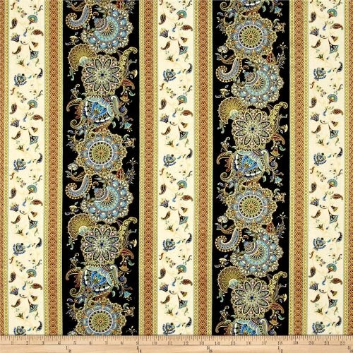 Alexandria Metallic Egyptian Stripe