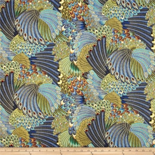 Alexandria Metallic Egyptian Feathers
